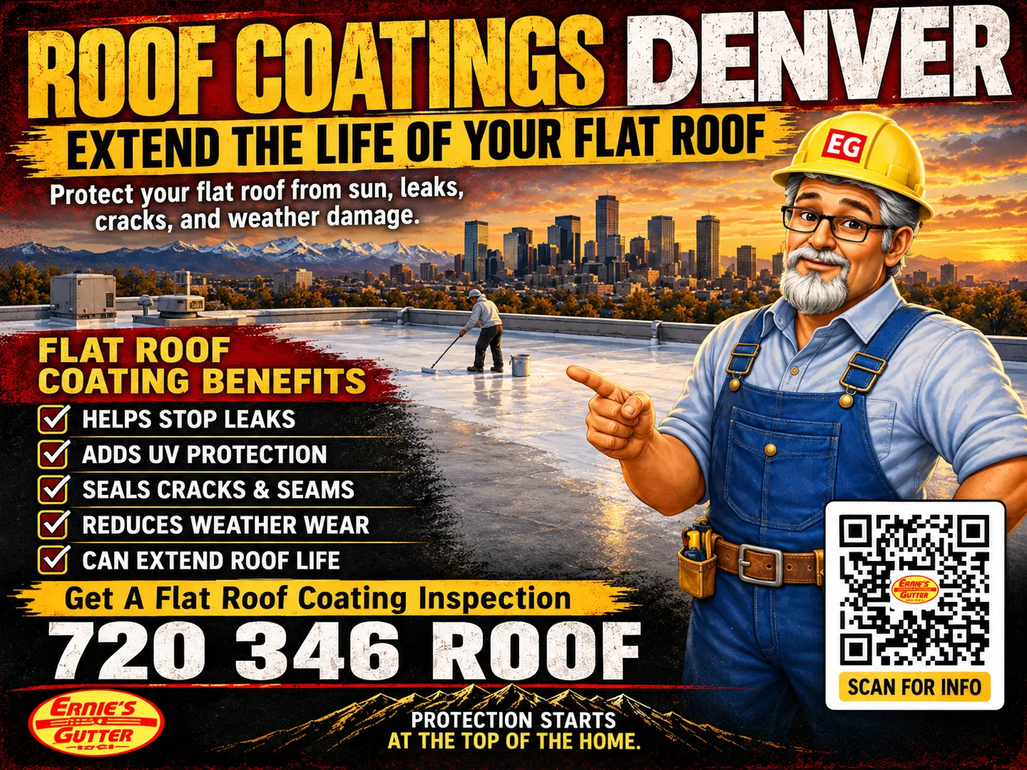 Roof Coatings Denver — flat roof coating services to help extend roof life and protect low-slope roofs from sun exposure and weather damage.